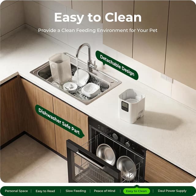 Thumbnail 5 de Frienhund Automatic Dual Cat Feeder