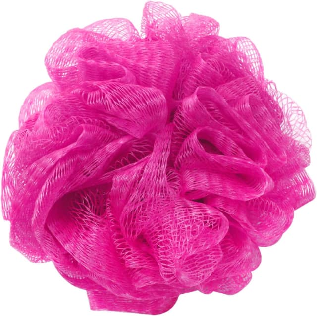 Detalle de com-four® lot de 4 éponges de douche en nylon (couleurs vives variables)