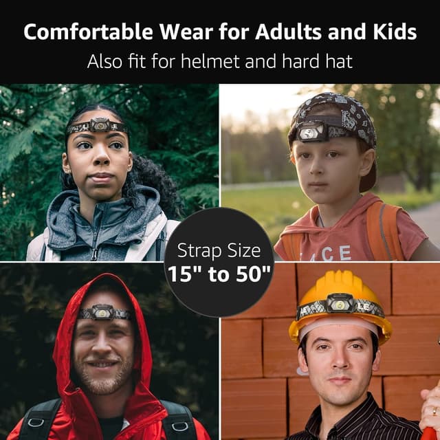 Thumbnail 6 de LE Linterna Cabeza LED 1300lux 2 Pack