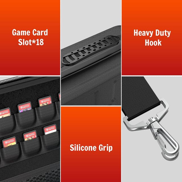 Thumbnail 4 de HEYSTOP Harte Tasche für Nintendo Switch 2
