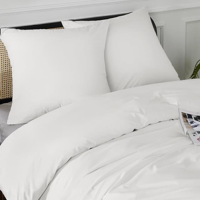 Thumbnail 5 de BEDSURE Bettwäsche 155x220 Baumwolle Weiß