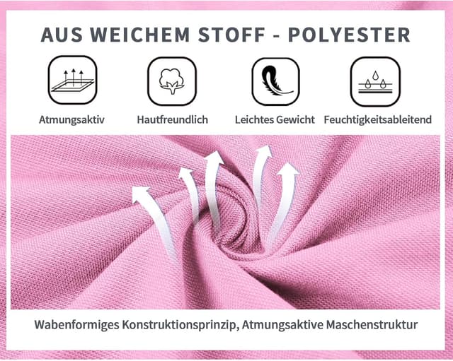 Detalle 2 de SwissWell polo da uomo a manica corta per golf e lavoro casual, leggero e traspirante