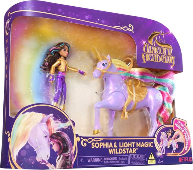 Detalle 2 de Unicorn Academy Sophia Wildstar toy set