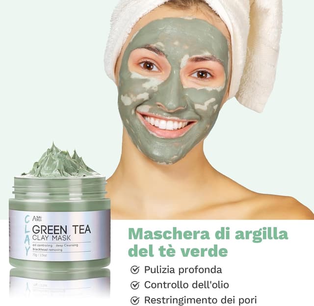 Detalle de ANAiRUi Maschera Viso Curcuma 210 g