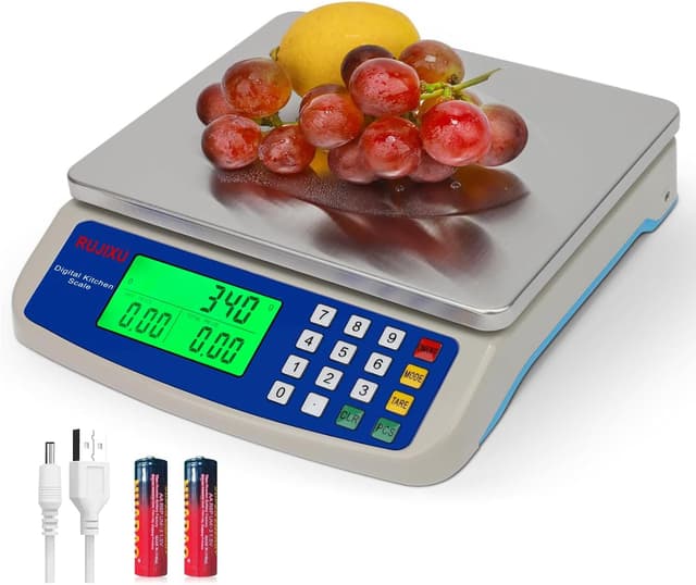Imagen de Large Digital Kitchen Scale 30KG for Baking 🍽 en OfertitasTOP