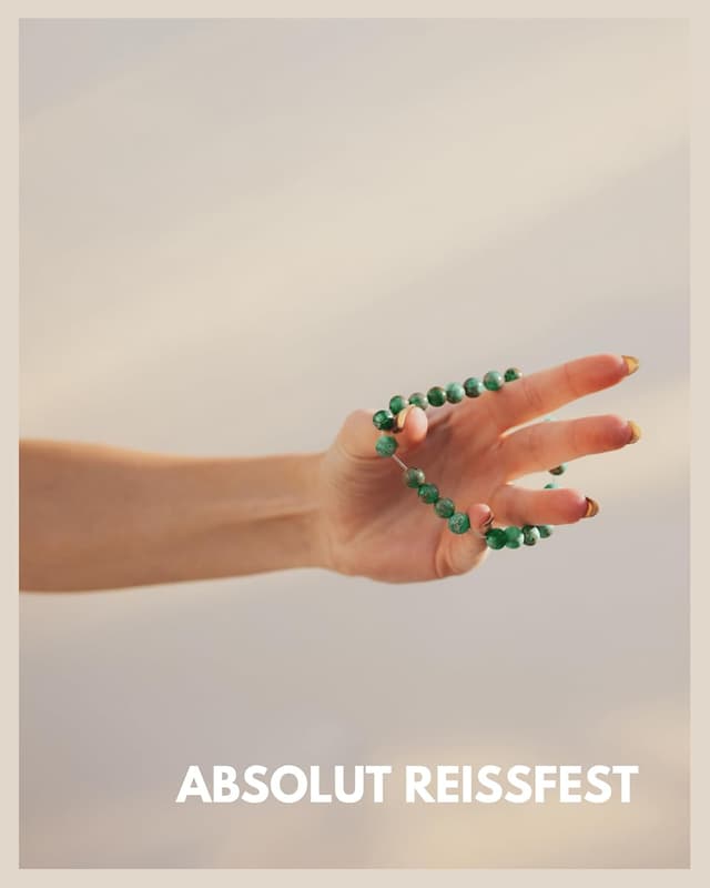 Detalle de GD GOOD.designs Chakra-Perlenarmband mit 8-mm-Natursteinen (Meeressediment & Jaspis)