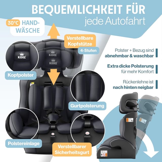 Thumbnail 5 de KIDIZ Autokindersitz 9-36 kg 👶