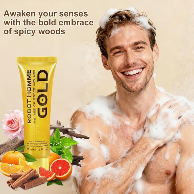 Detalle 2 de Parfüm Herren Geschenk Set – Männer Geschenksets mit Eau de Toilette, Duschgel & After Shave Balsam