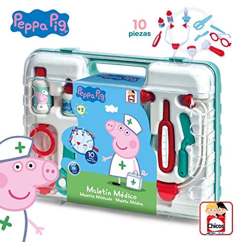 Thumbnail 2 de Peppa Pig Maletín Médico de Juguete 🩺 con 10 Accesorios