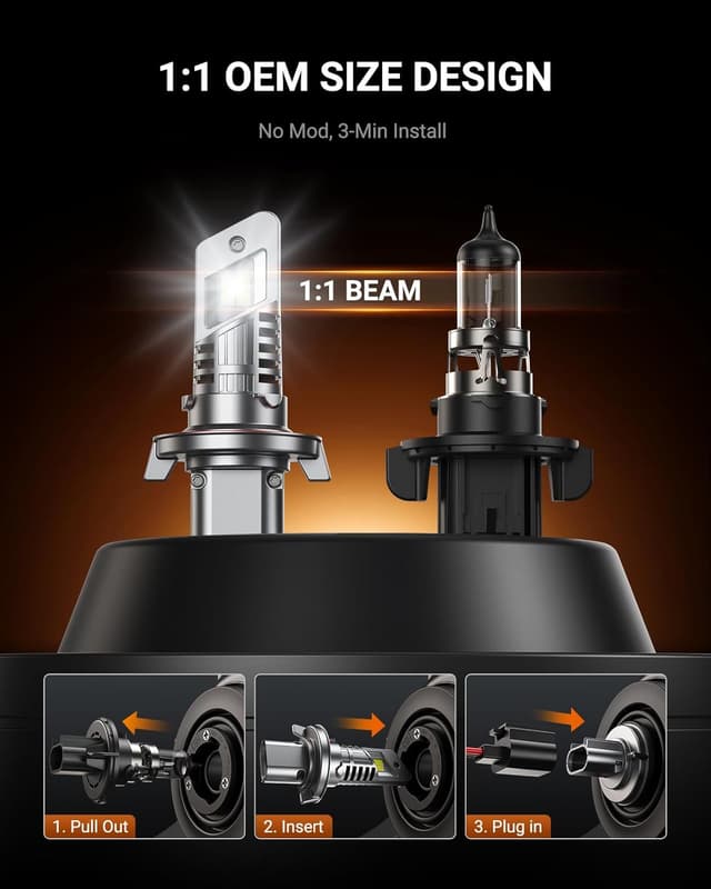 Thumbnail 3 de SEALIGHT H13 40000LM Fog Bulbs 6500K