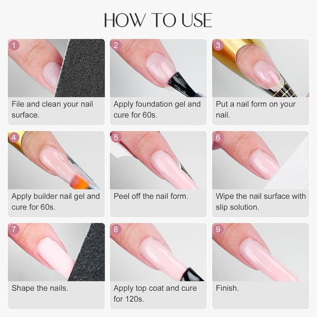 Thumbnail 6 de Saviland Gel Construction 100 ml pour ongles 💅