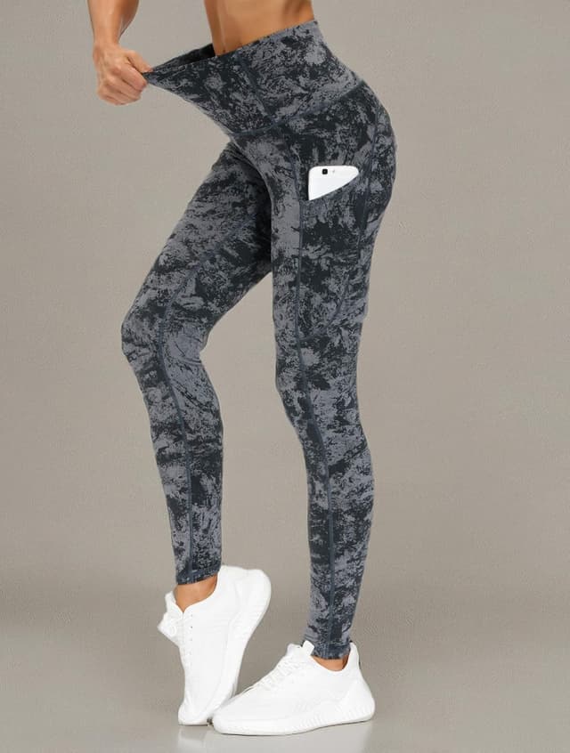 Thumbnail 6 de THE GYM PEOPLE Thick High Waist Yoga Pants with Pockets (Tummy Control) for Women