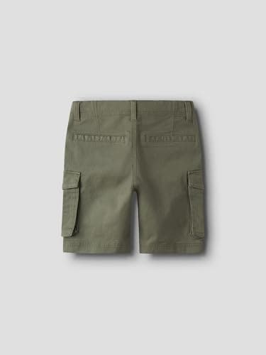 Detalle 2 de NAME IT Nkmryan Shorts cargo 98, niño Deep Lichen Green