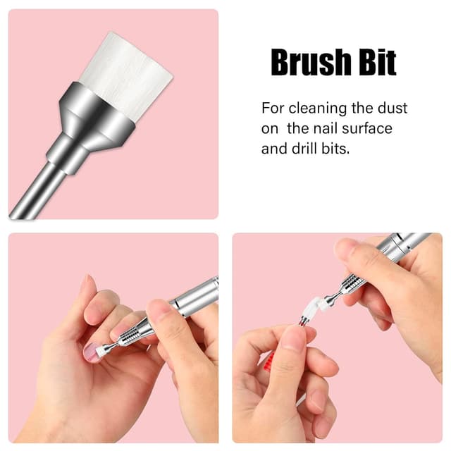 Detalle de Keramik-Nagelbohrer-Set 3/32 für Acrylnägel