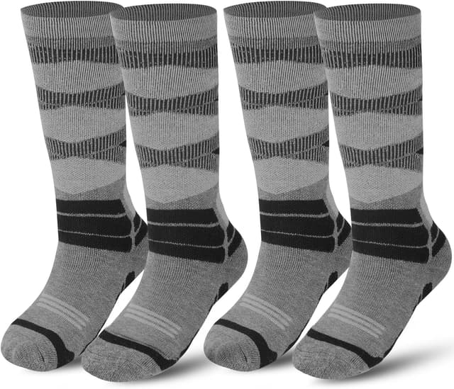 Detalle de Wanchel Warme Kinder Skisocken 2 Paar