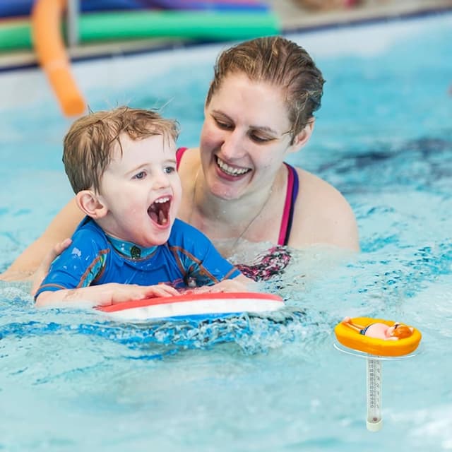 Detalle 2 de Luthando Schwimmendes Poolthermometer für PVC