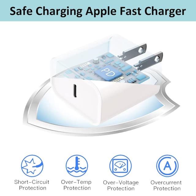 Thumbnail 4 de iPhone Fast Charger 2-Pack 6FT