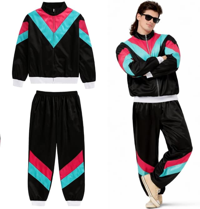 Imagen de TK Gruppe Timo Klingler Trainingsanzug neon 80er en OfertitasTOP