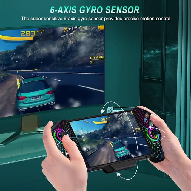 Detalle 2 de HELLCOOL Switch Pro Controller Hall Effect joystick