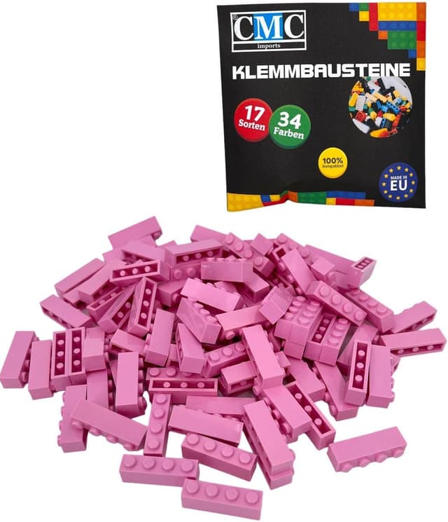 Thumbnail 6 de CMC Imports 30 Klemmbausteine Grasgrün 1x4