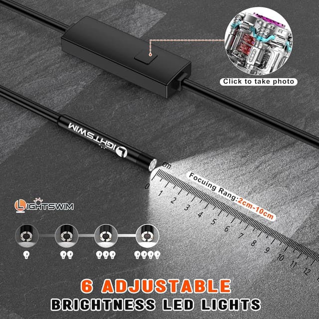 Detalle 2 de Telecamera endoscopica 5,5 mm 1920P