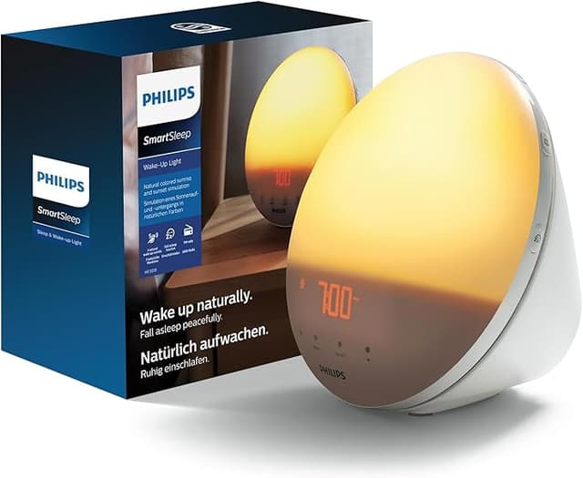Imagen de Philips SmartSleep Wake-up Light - Luz, Despertador y USB 🌅 en OfertitasTOP