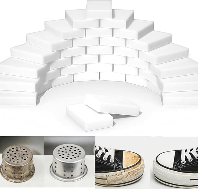 Detalle de Powomao Melamine Cleaning Sponge 50Pcs