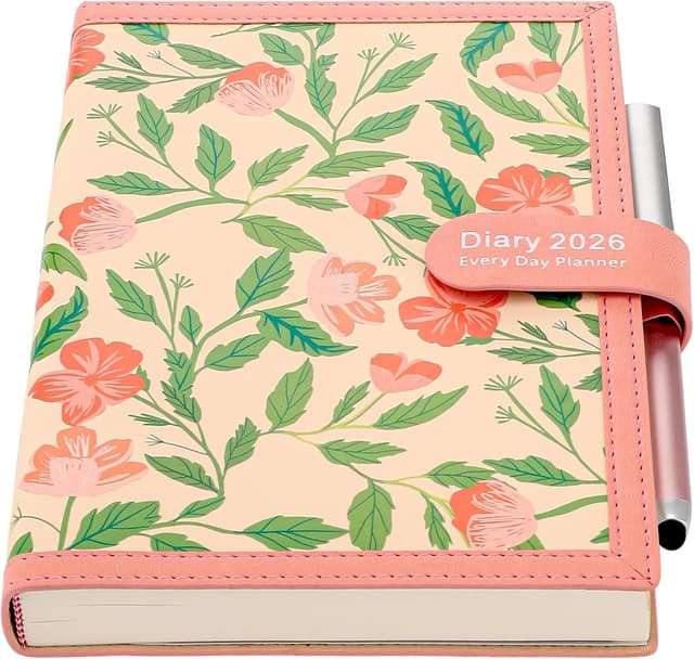 Detalle de Agenda 2026 A5 pagina al giorno 21x14,5