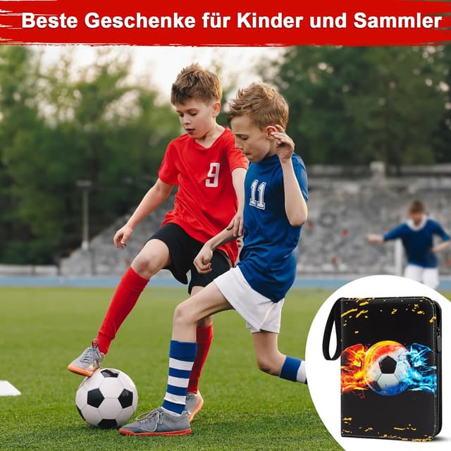 Detalle 2 de Fußball Sammelalbum mit 400 Karten