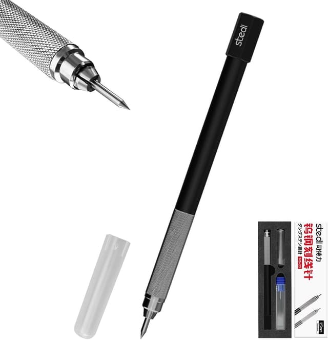 Detalle de stedi Spilla in acciaio al tungsteno