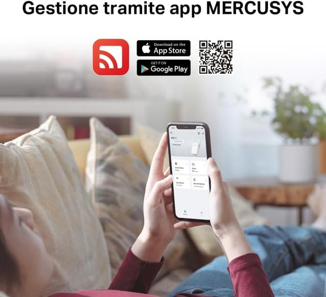 Thumbnail 5 de Mercusys TP-Link ME12 Ripetitore WiFi 300 Mbps