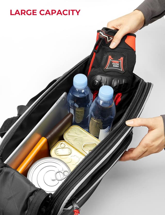 Detalle 2 de KEMIMOTO Saddlebag 24-30L Expandable