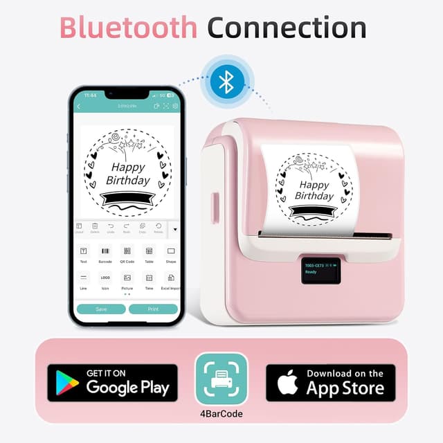 Thumbnail 3 de ORGSTA T003 stampante etichette termica 50 mm/s 📇