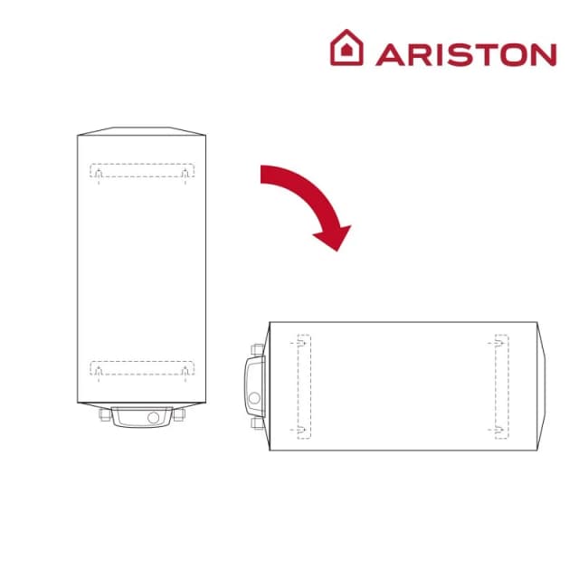 Detalle de Ariston Fleck Bon 50 L termo eléctrico vertical/horizontal