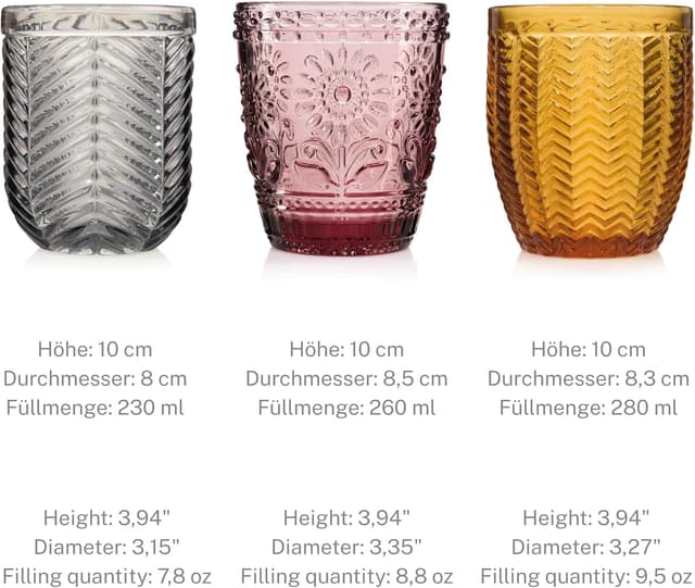 Thumbnail 2 de Sänger Trinkgläser Porto 310 ml Set für 6 Personen