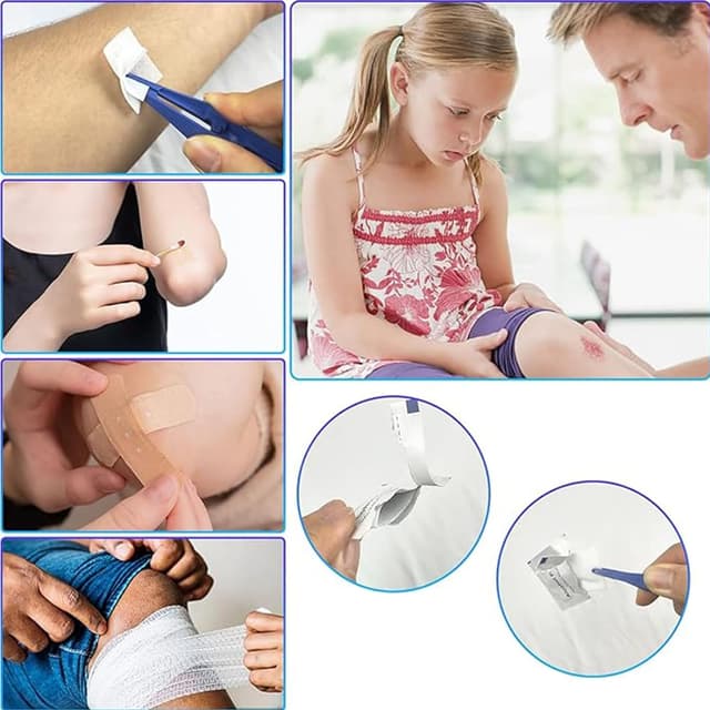 Detalle de Car First Aid Kits 275-Piece EVA Emergency Kit for Home, Travel, and Hiking