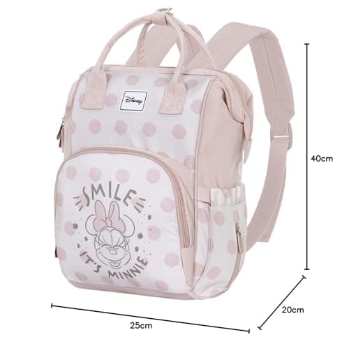 Thumbnail 8 de KARACTERMANIA Minnie Mouse Dear Mochila Mommy, salmón