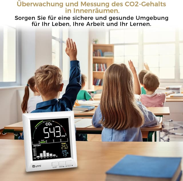 Thumbnail 5 de U UNNI CO2 Messgerät 400–5000 ppm
