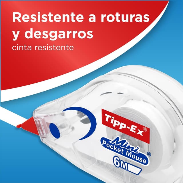 Thumbnail 3 de Tipp-Ex Mini Pocket Mouse Cinta Correctora Multicolor ✍️ - 10 Unidades