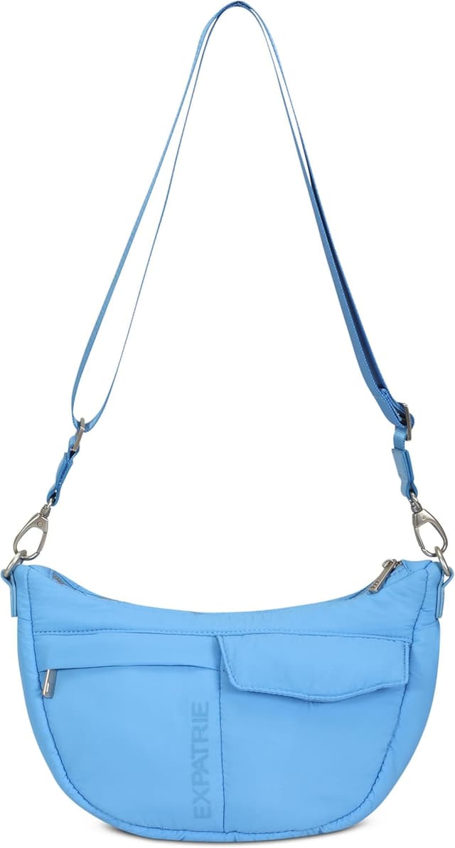 Detalle de Expatrié Vivy Puffer Moon Bag 34 x 20 x 13 cm