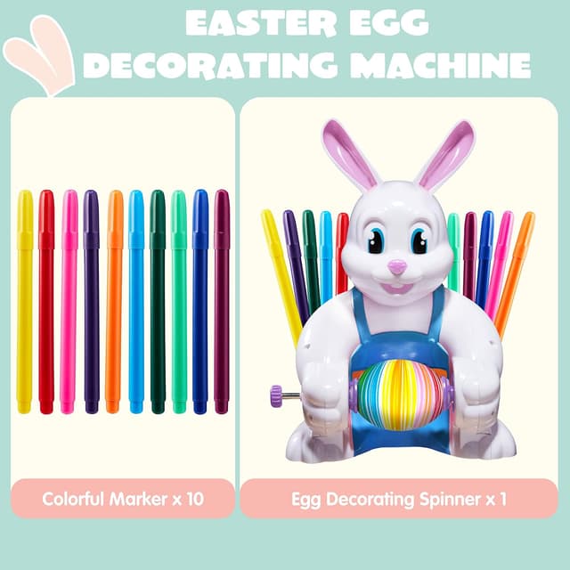 Detalle 1 de JOYIN Easter Egg Decorator Kit with 10 Markers