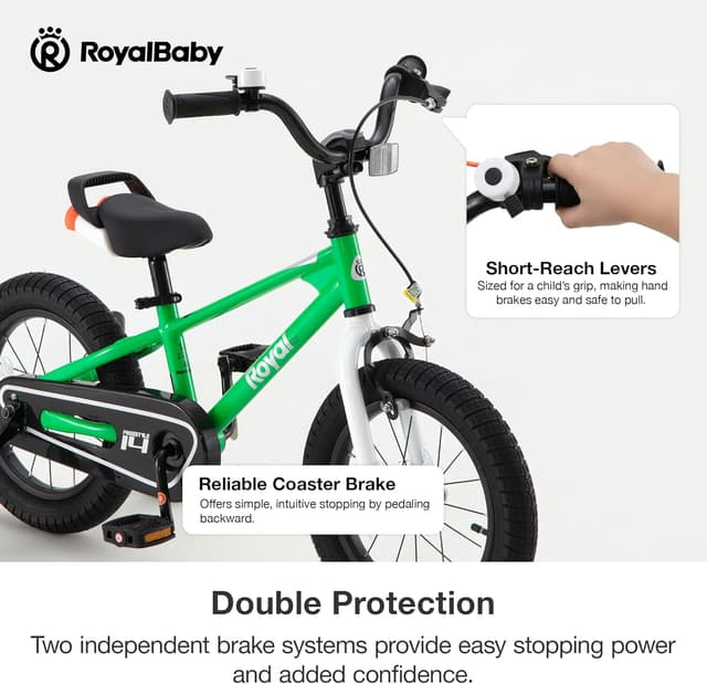 Thumbnail 5 de RoyalBaby Kids Bike 12‑18 Inch Balance & Pedal