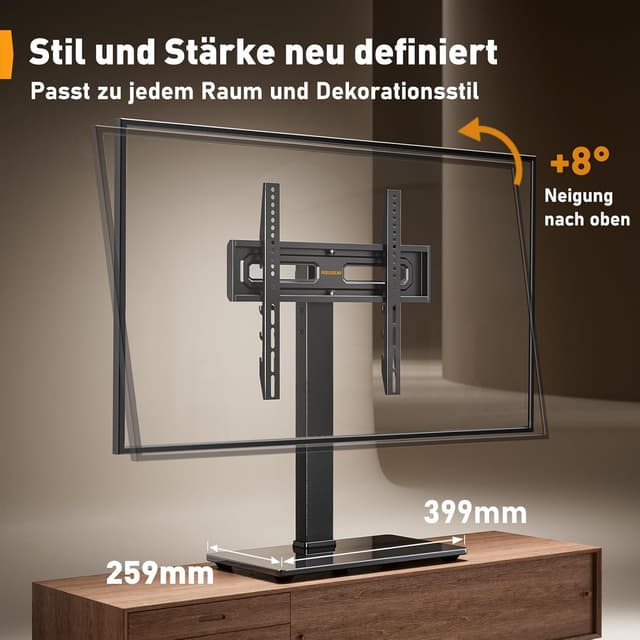 Thumbnail 5 de Perlegear PGTVS26 - Soporte TV Giratorio y Ajustable 32-70"