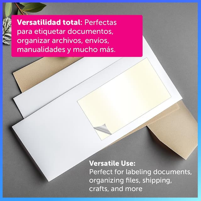 Detalle de M-office Klebeetiketten A4 210 x 297 mm 25 Blatt