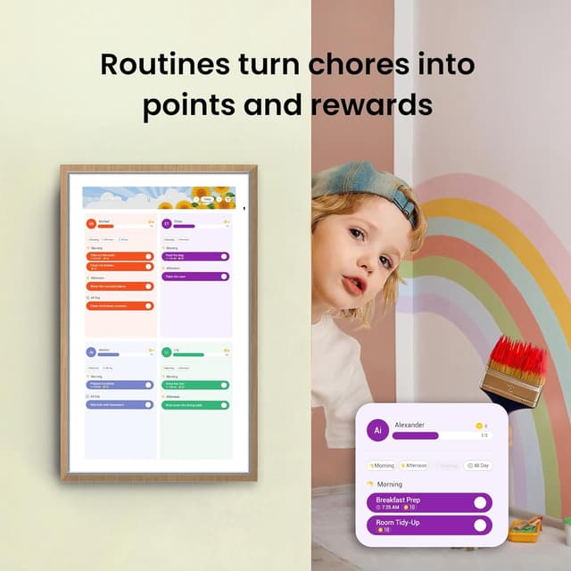 Detalle 2 de ApoloSign 15.6" Digital Calendar 15.6