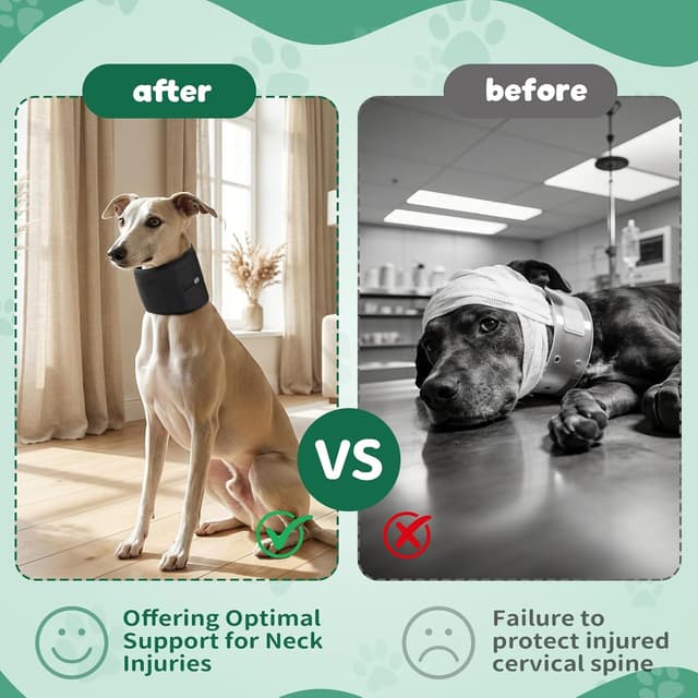 Thumbnail 4 de OHCOZZY Dog Neck Brace Adjustable