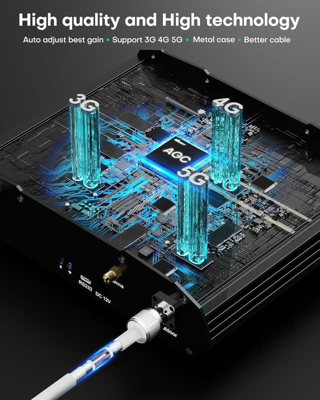 Thumbnail 4 de Cell Phone Booster Cover 6000 sq ft signal booster