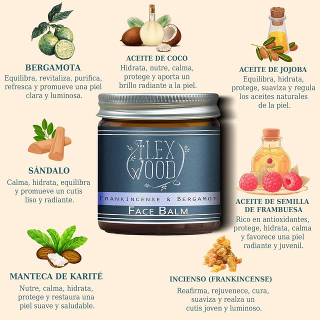 Thumbnail 2 de Bálsamo facial incienso y bergamota 60 ml