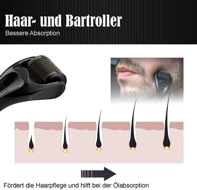 Detalle 1 de Derma-Roller 0,5 mm Titan Bartroller