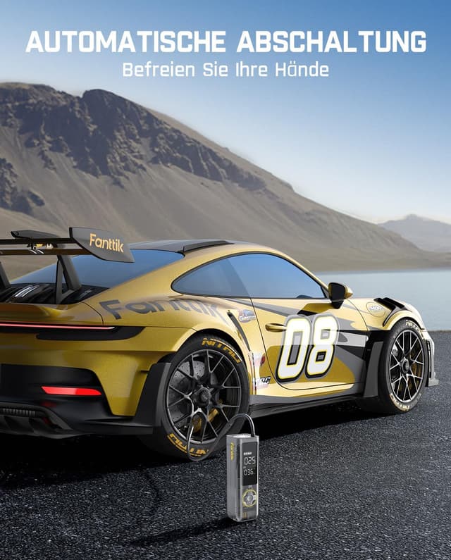 Thumbnail 3 de Fanttik X8 APEX Tragbare Luftpumpe 11,1V